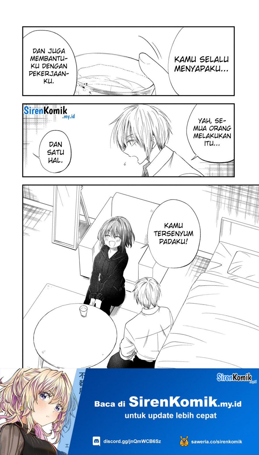 Awkward Senpai Serialization chapter 57 halaman 11