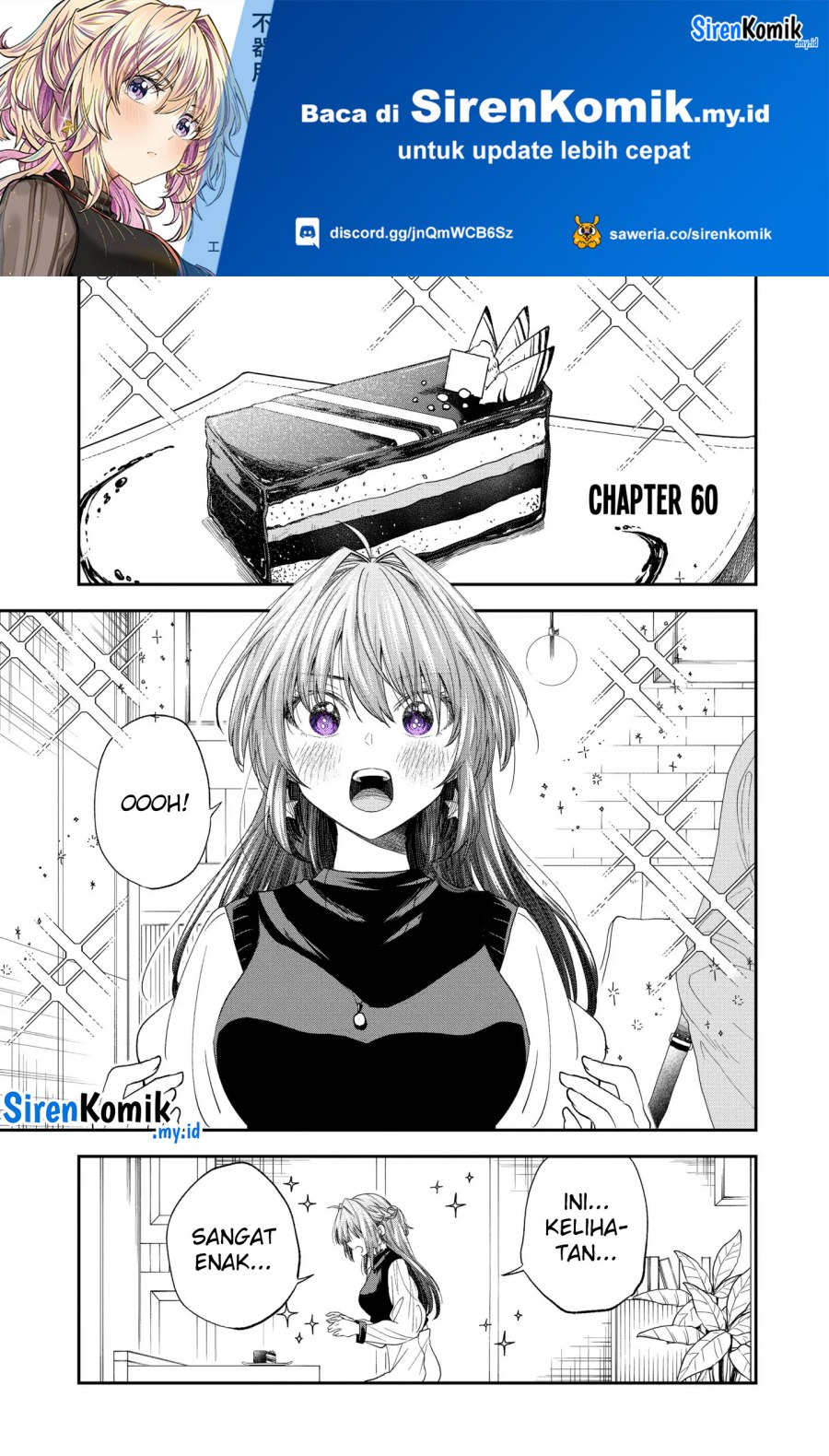 Awkward Senpai Serialization chapter 60 halaman 2