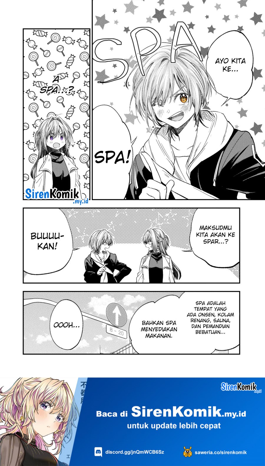 Awkward Senpai Serialization chapter 60 halaman 11