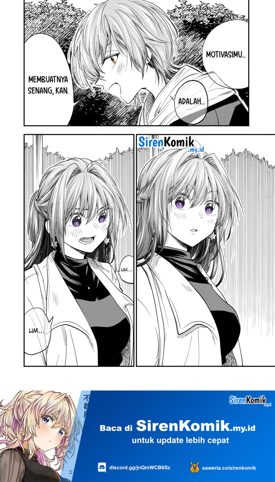Awkward Senpai Serialization chapter 60 halaman 15