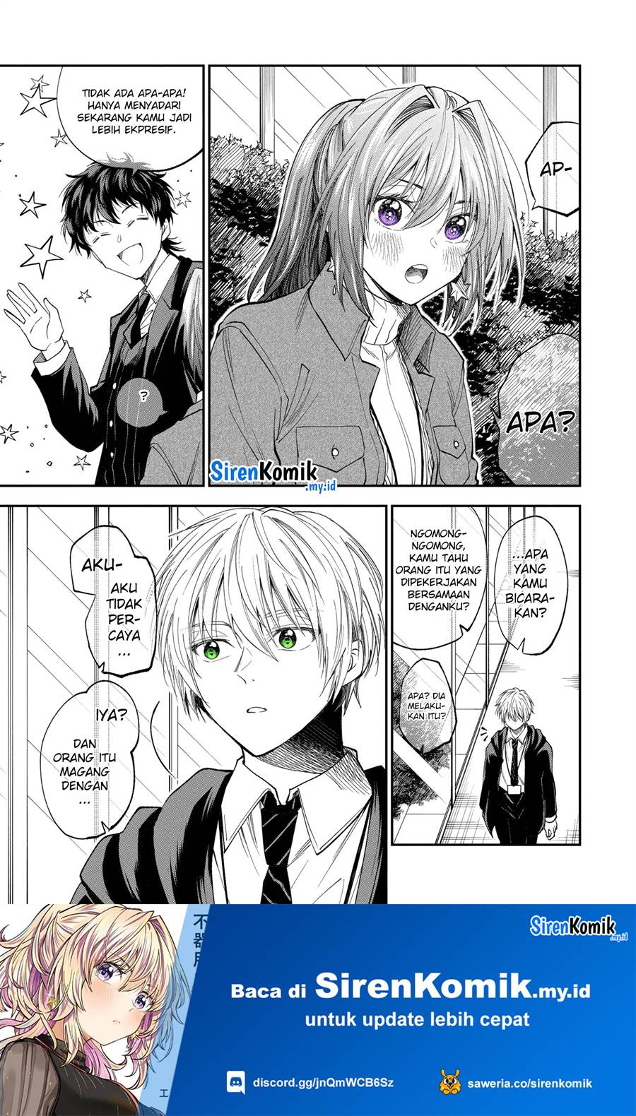 Awkward Senpai Serialization chapter 61 halaman 11