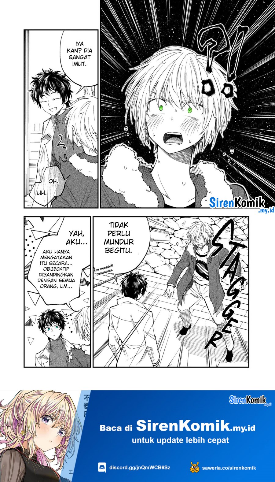 Awkward Senpai Serialization chapter 62 halaman 11