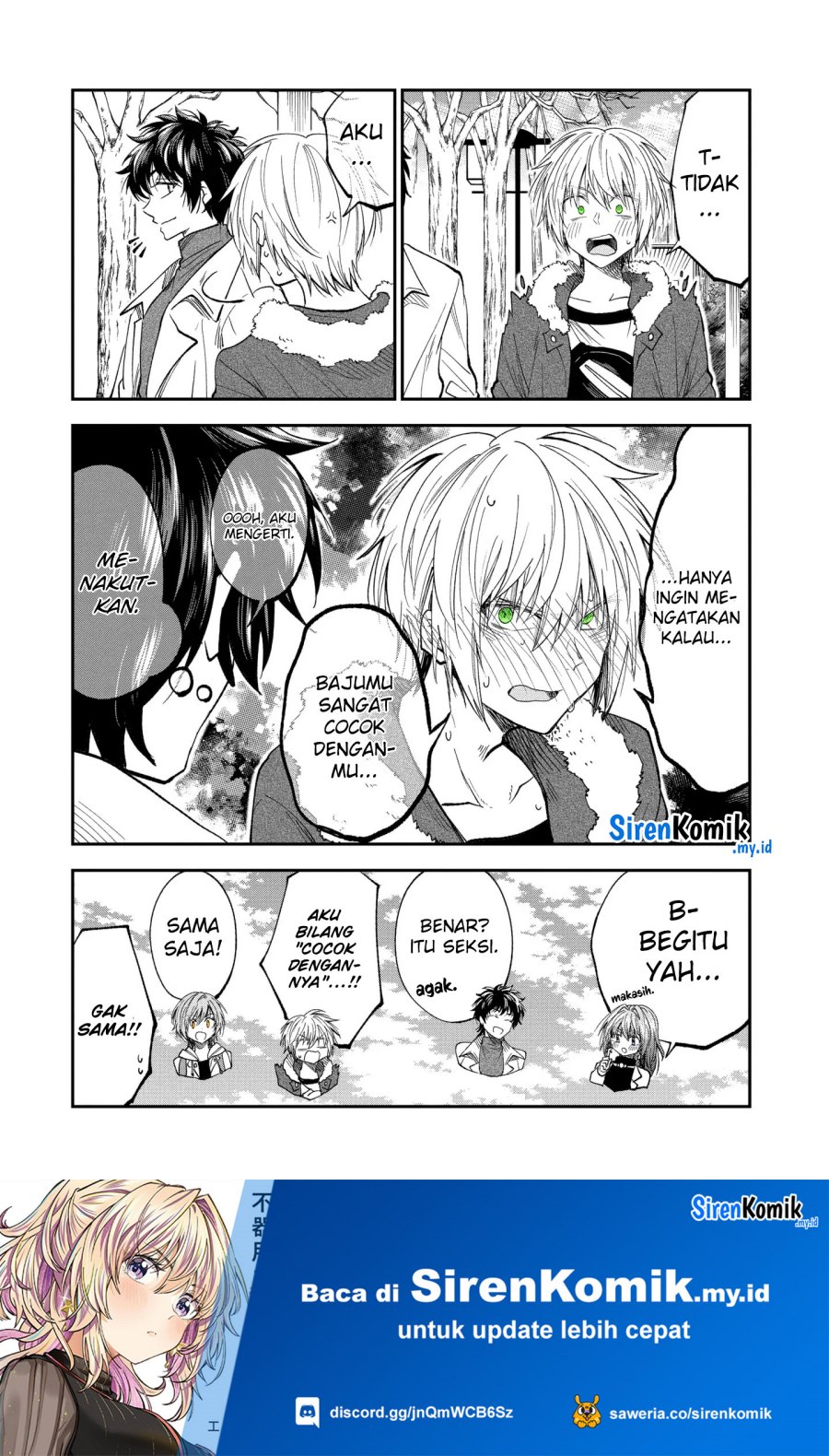 Awkward Senpai Serialization chapter 62 halaman 15