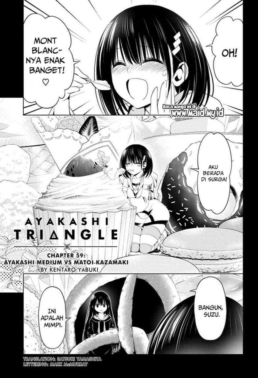 Ayakashi Triangle chapter 59 halaman 3