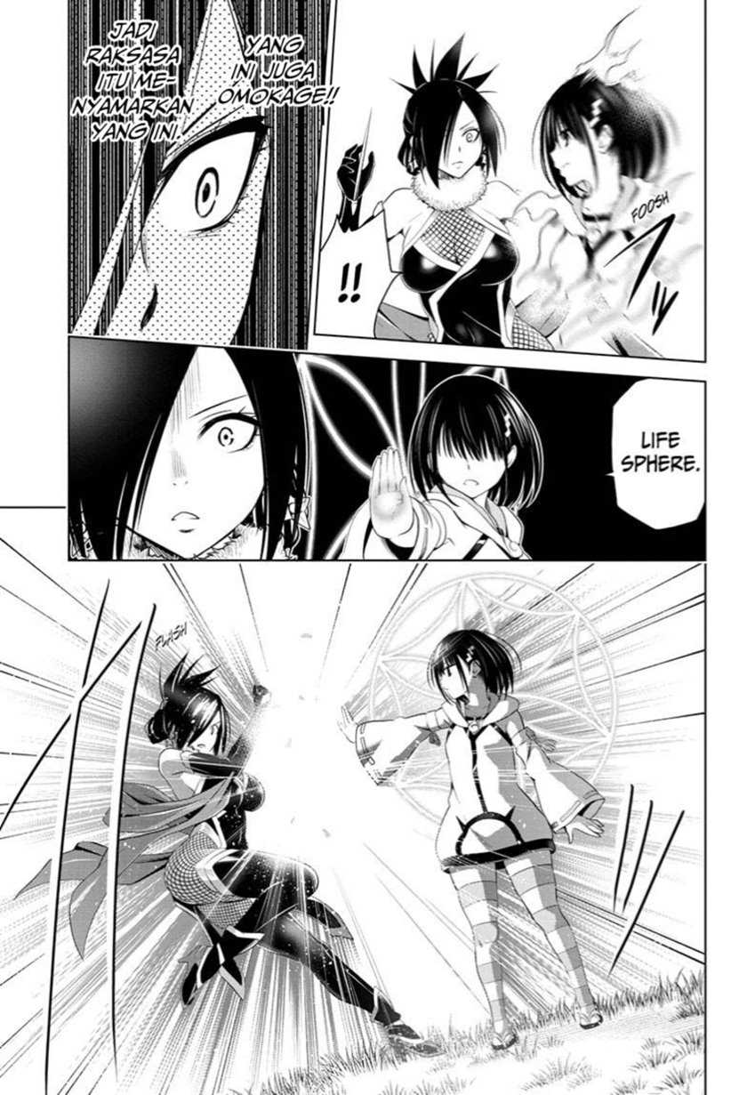 Ayakashi Triangle chapter 59 halaman 17
