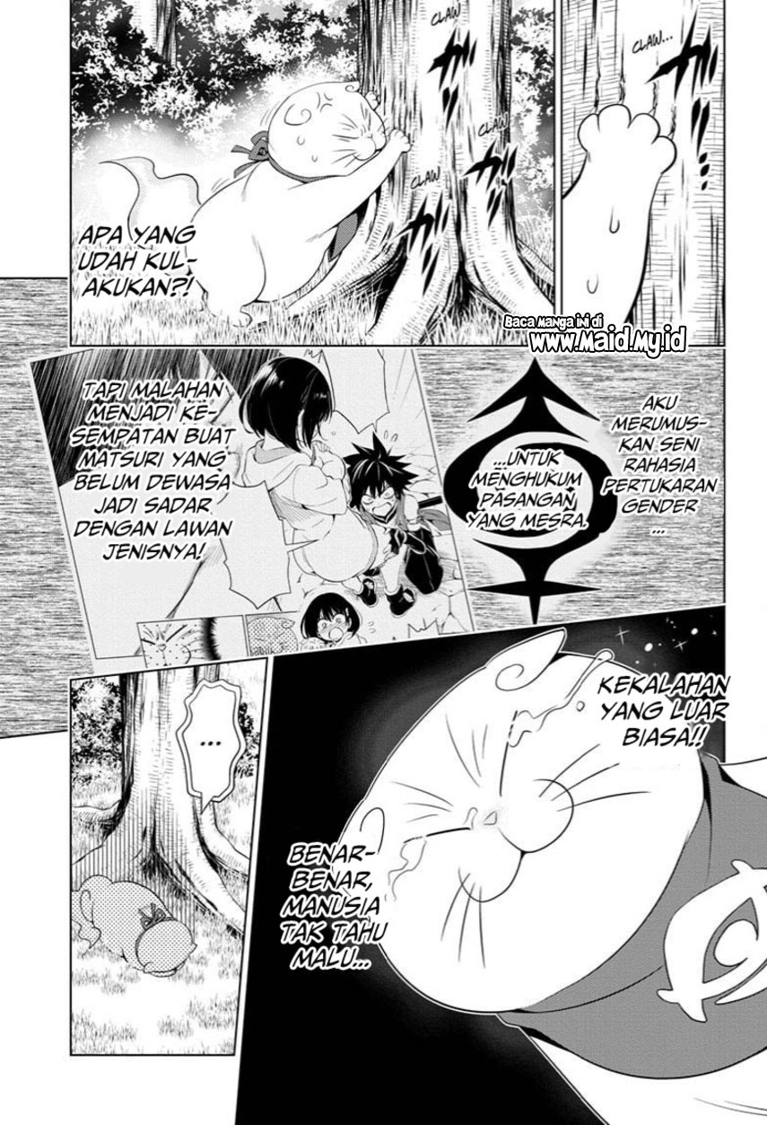 Ayakashi Triangle chapter 69 halaman 9