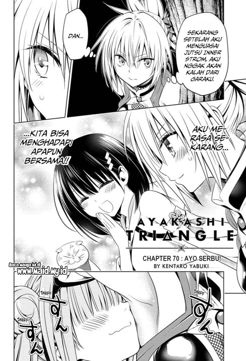 Ayakashi Triangle chapter 70 halaman 4