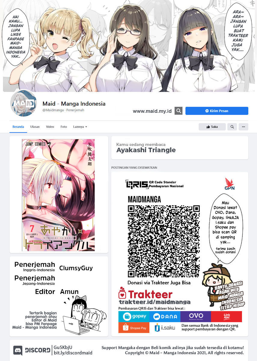 Ayakashi Triangle Bab 71 halaman 2