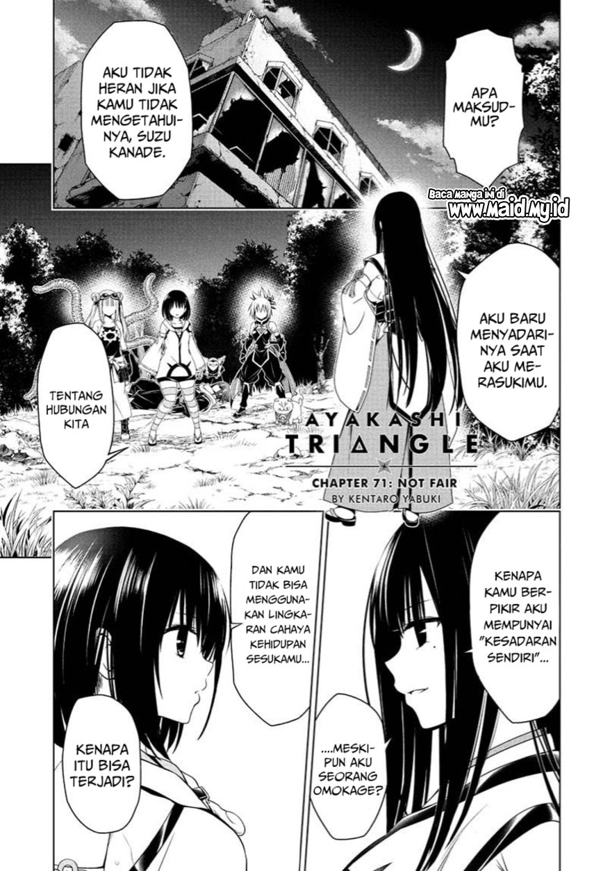 Ayakashi Triangle Bab 71 halaman 3