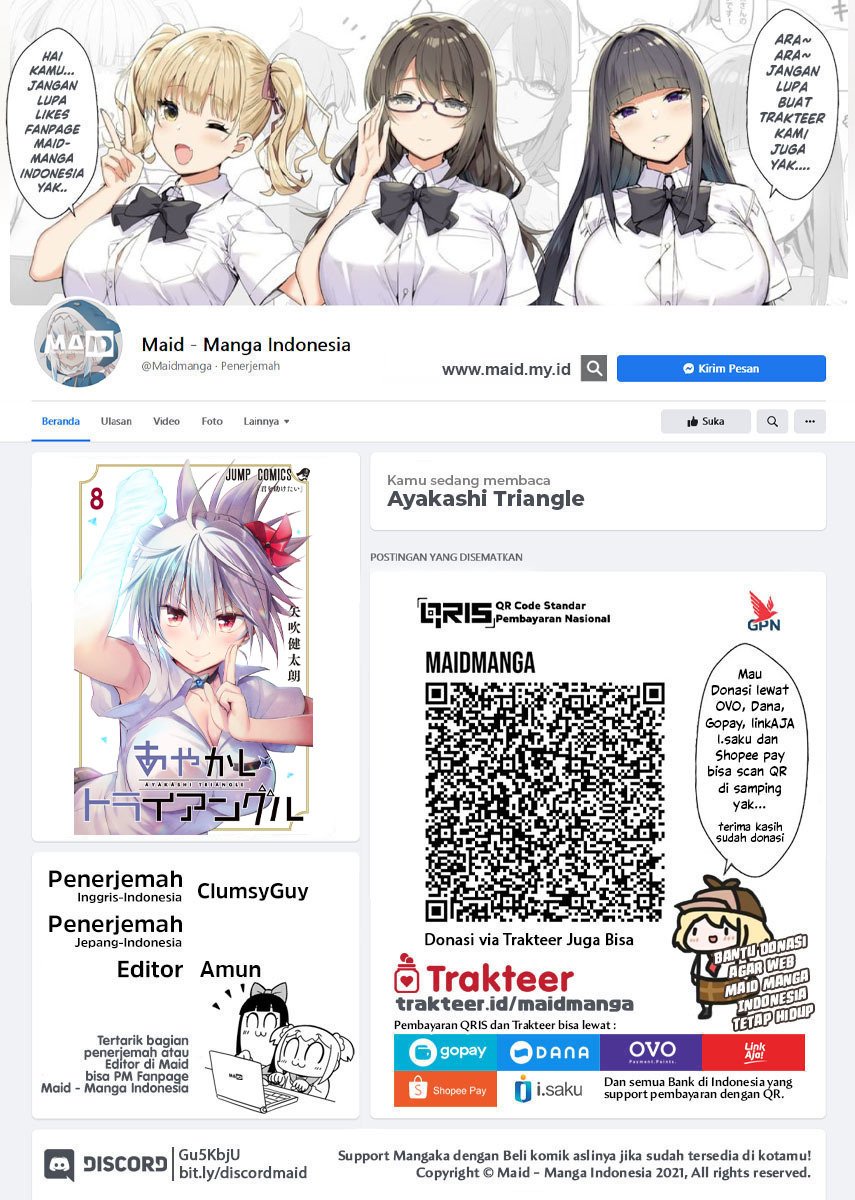 Ayakashi Triangle Bab 85 halaman 2