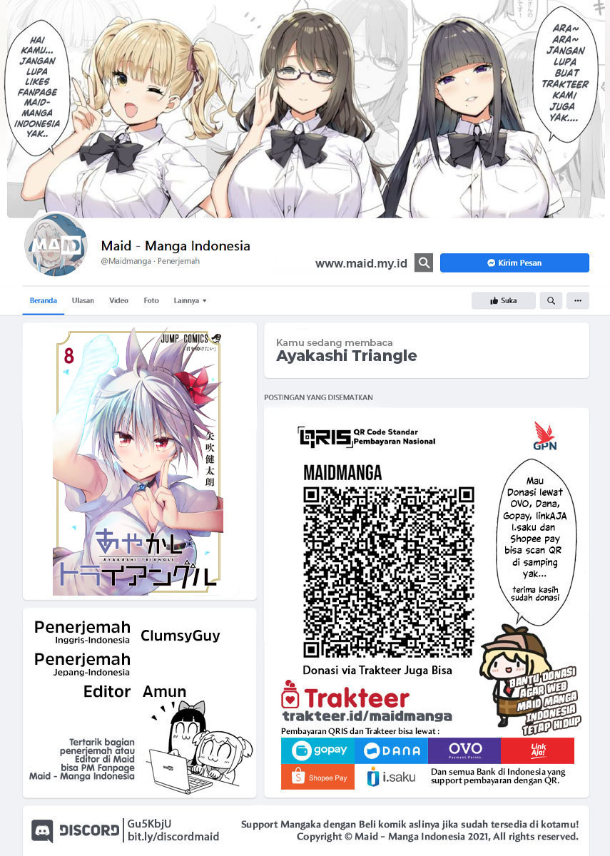 Ayakashi Triangle Bab 86 halaman 2