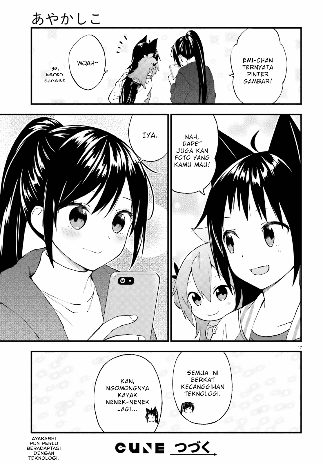 Ayakashiko Bab 40 halaman 17