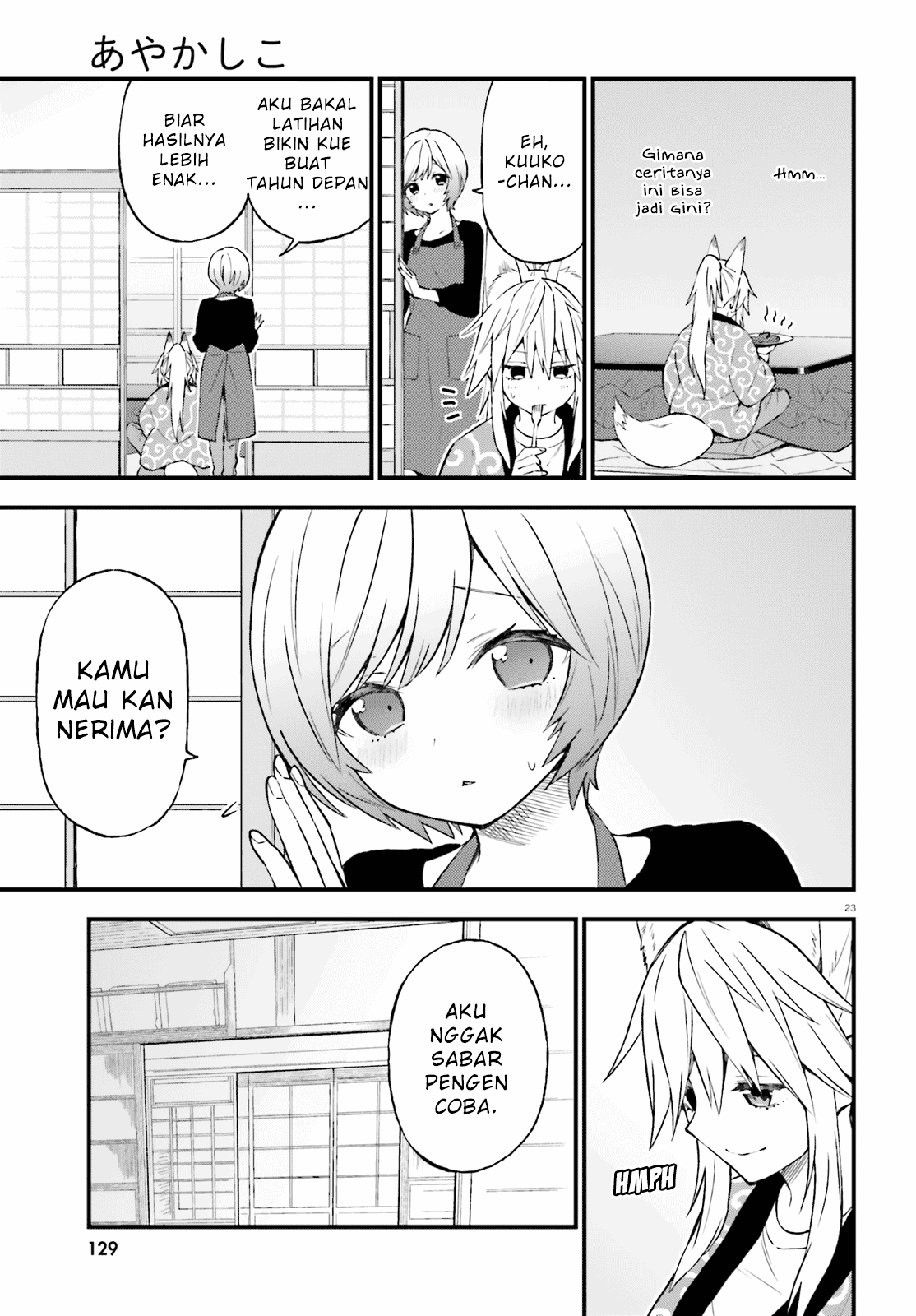 Ayakashiko Bab 45 halaman 23