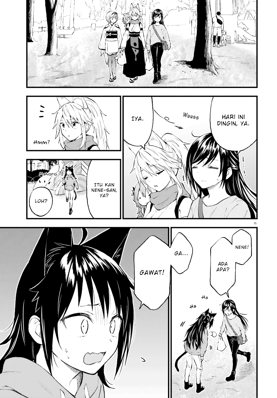 Ayakashiko Bab 57 halaman 15