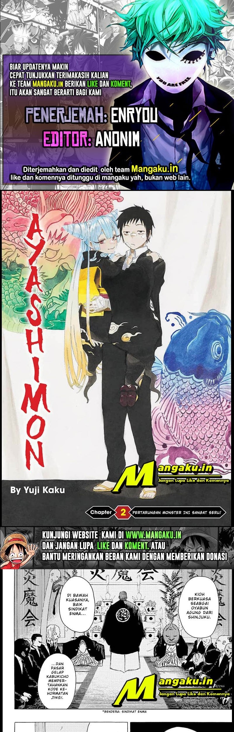 Ayashimon Bab 02 halaman 1