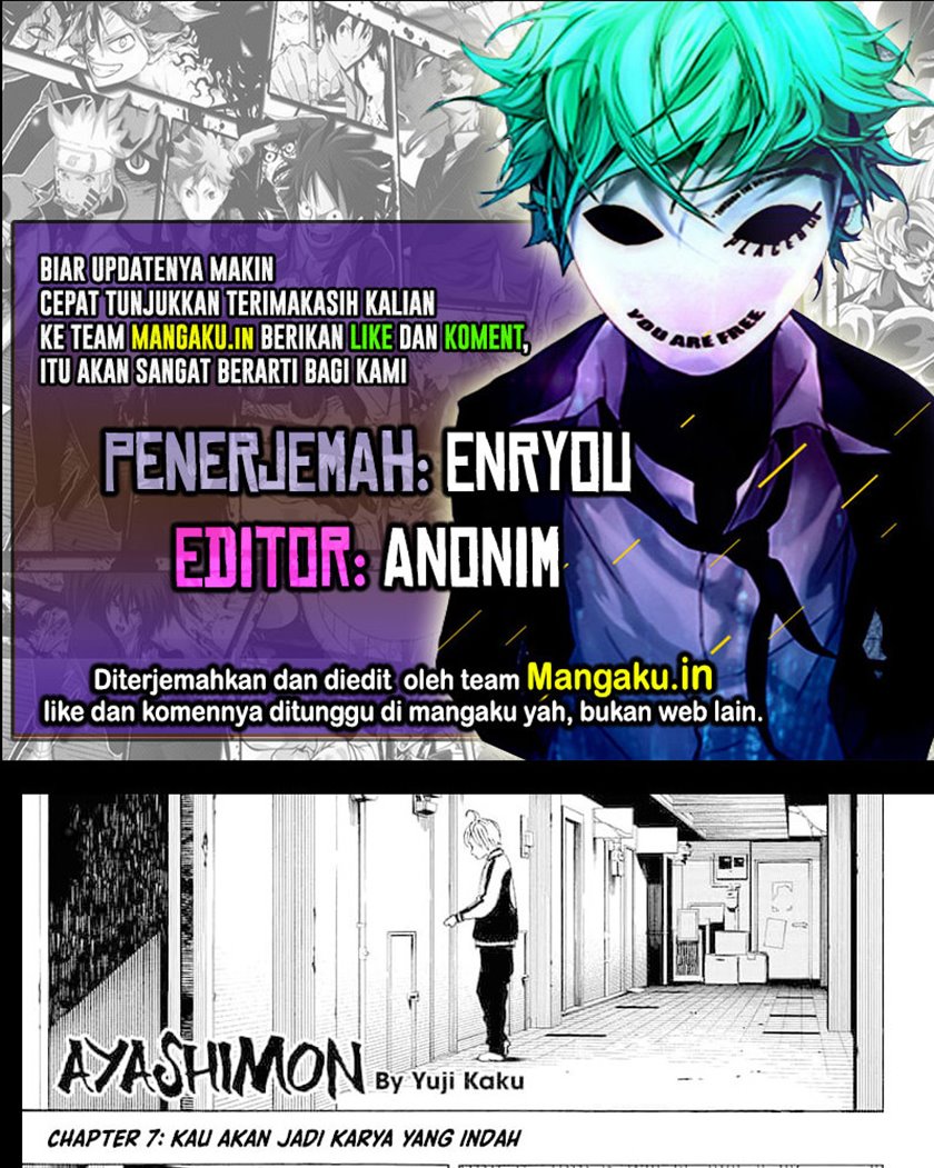 Ayashimon Bab 07 halaman 1