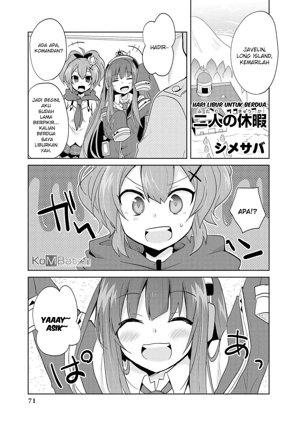 Azur Lane Comic Anthology Bab 07 halaman 2
