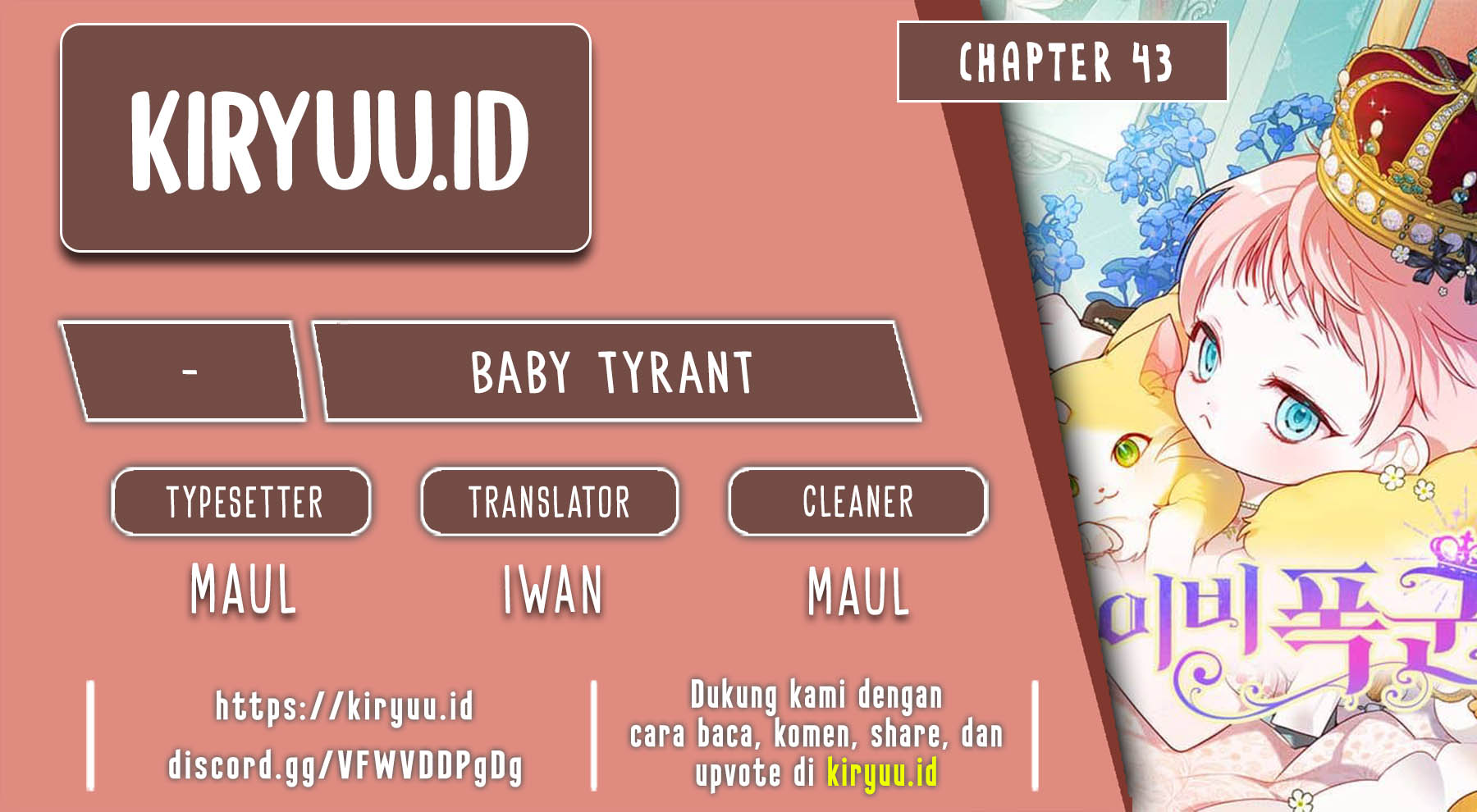 Baby Tyrant chapter 43 halaman 1