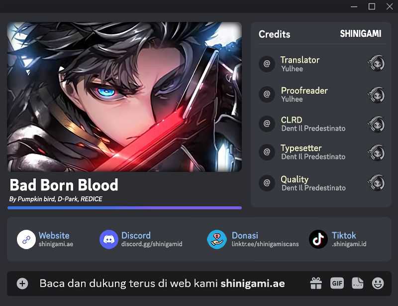 Bad Born Blood Bab 14 halaman 1