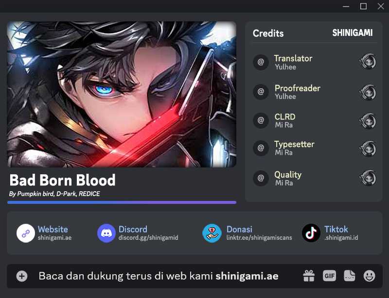 Bad Born Blood chapter 16 halaman 1
