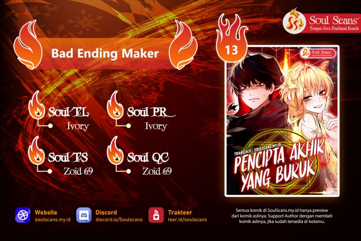 Bad Ending Maker Bab 13 halaman 1