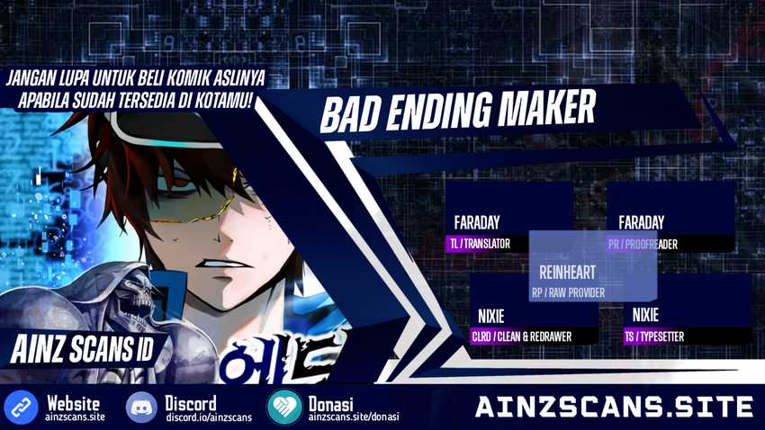 Bad Ending Maker Bab 15 halaman 1