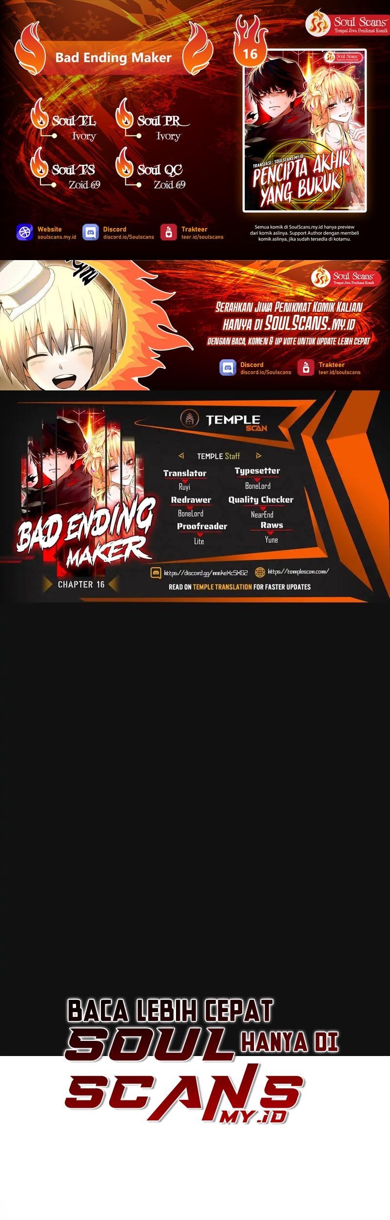 Bad Ending Maker Bab 16 halaman 1