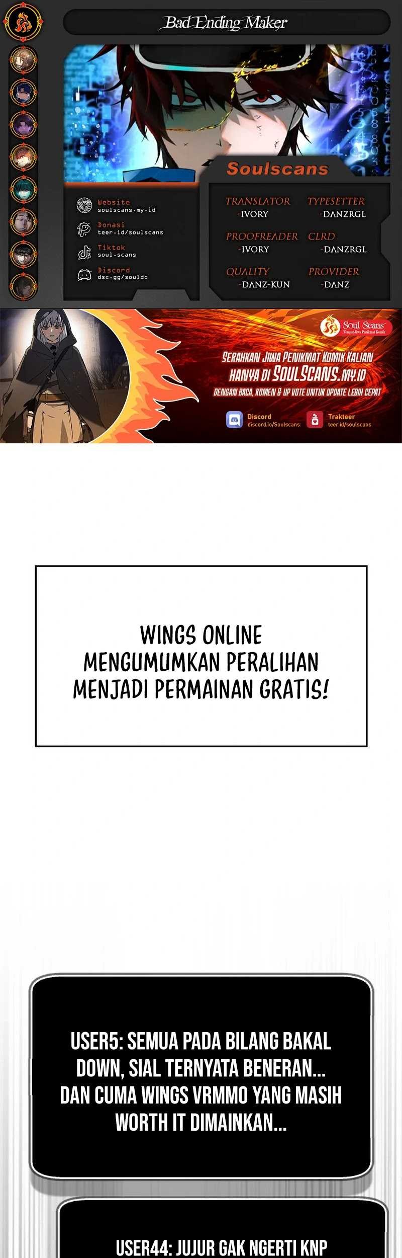 Bad Ending Maker Bab 31 halaman 1