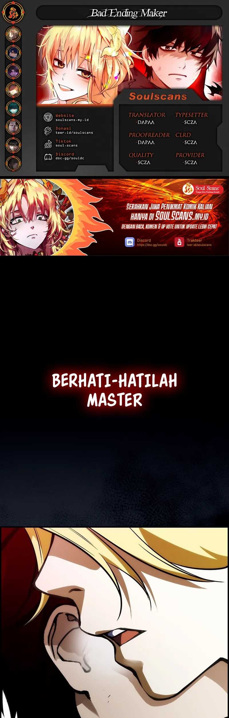 Bad Ending Maker Bab 56 halaman 1