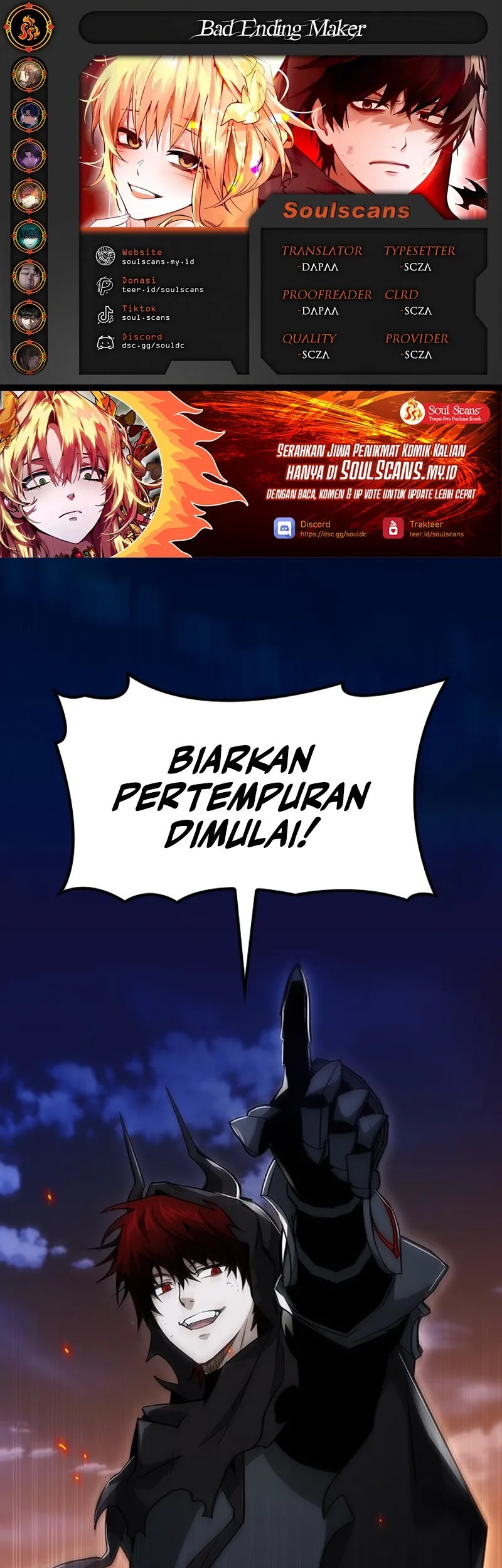 Bad Ending Maker Bab 72 halaman 1