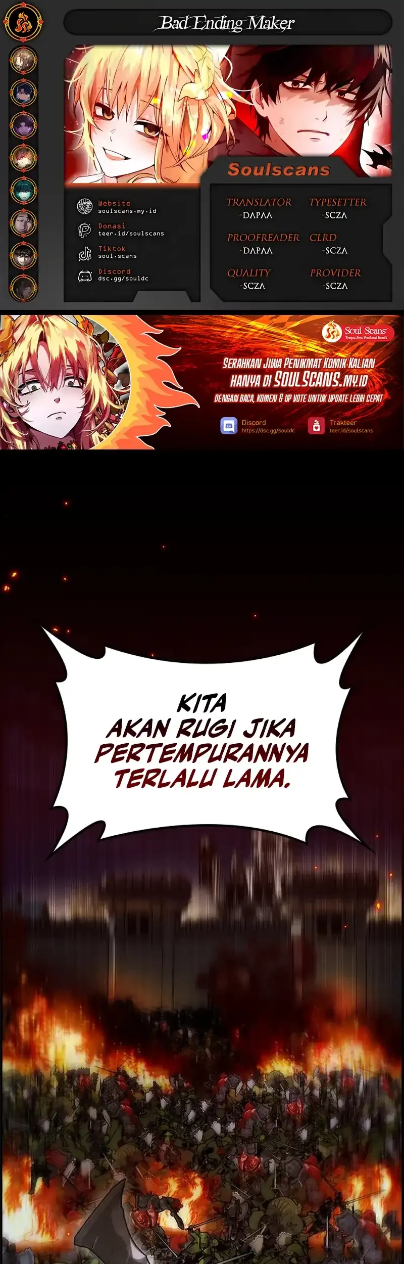 Bad Ending Maker Bab 74 halaman 1