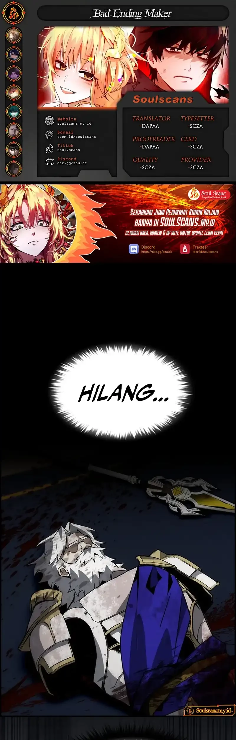 Bad Ending Maker Bab 75 halaman 1