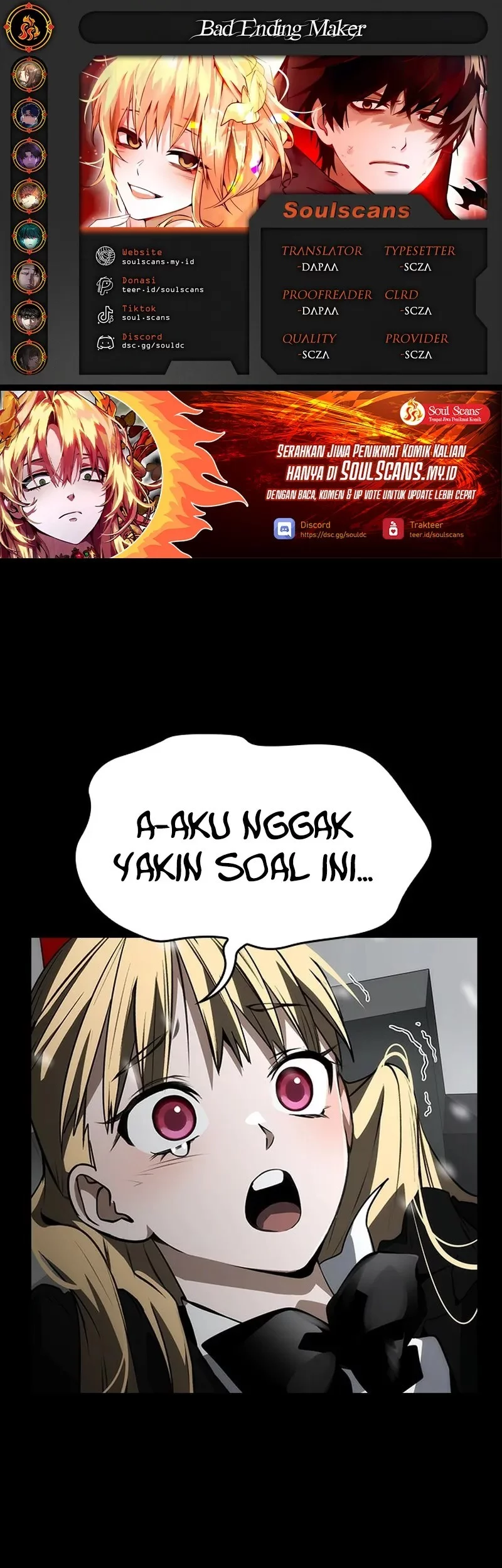 Bad Ending Maker Bab 83 halaman 1