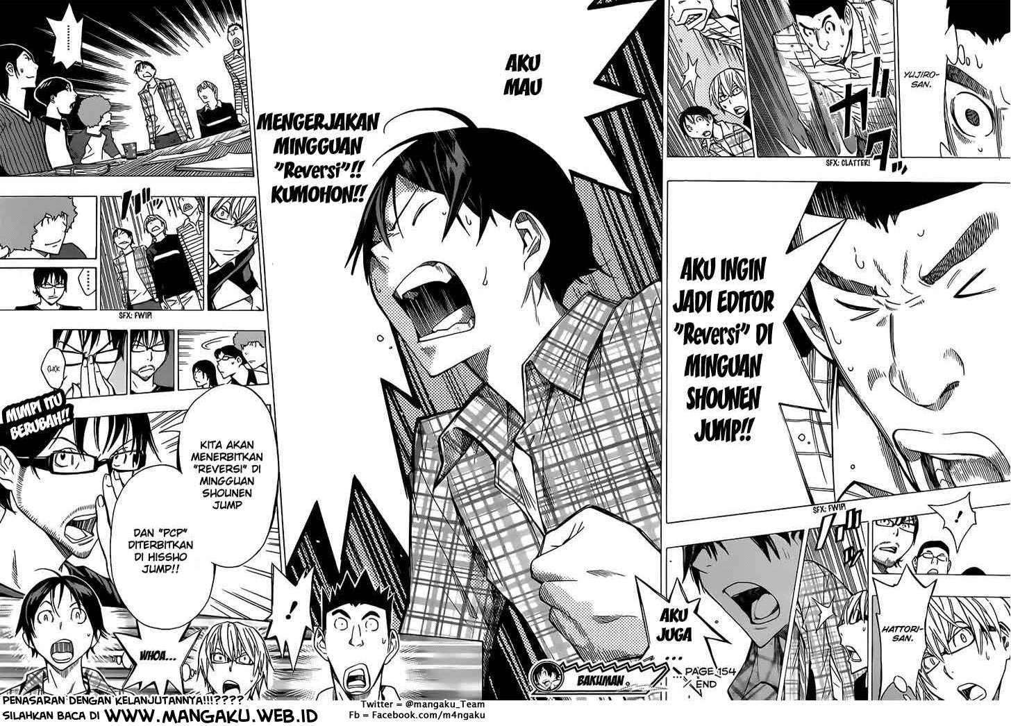 Bakuman Bab 154 halaman 18