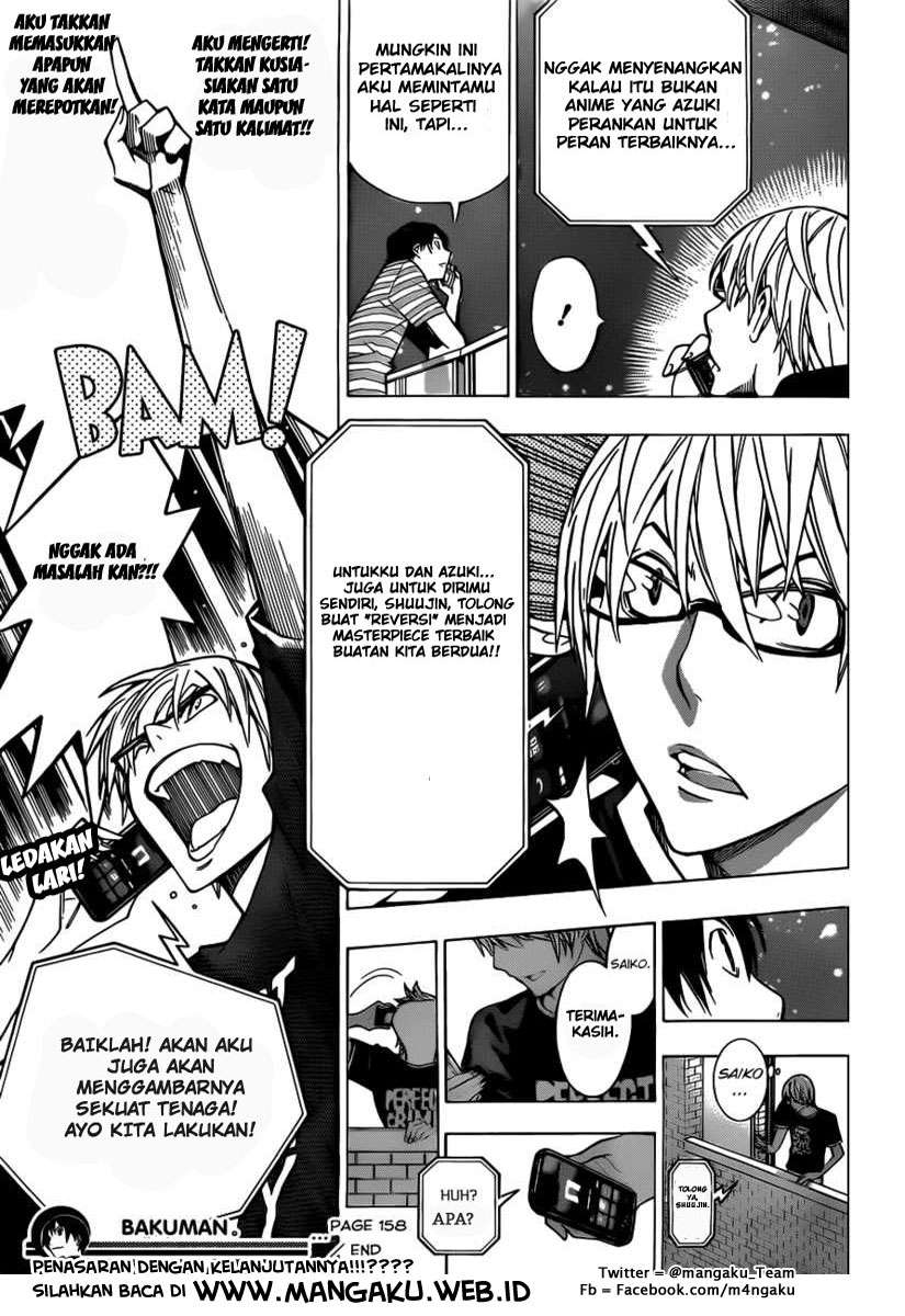 Bakuman Bab 158 halaman 19