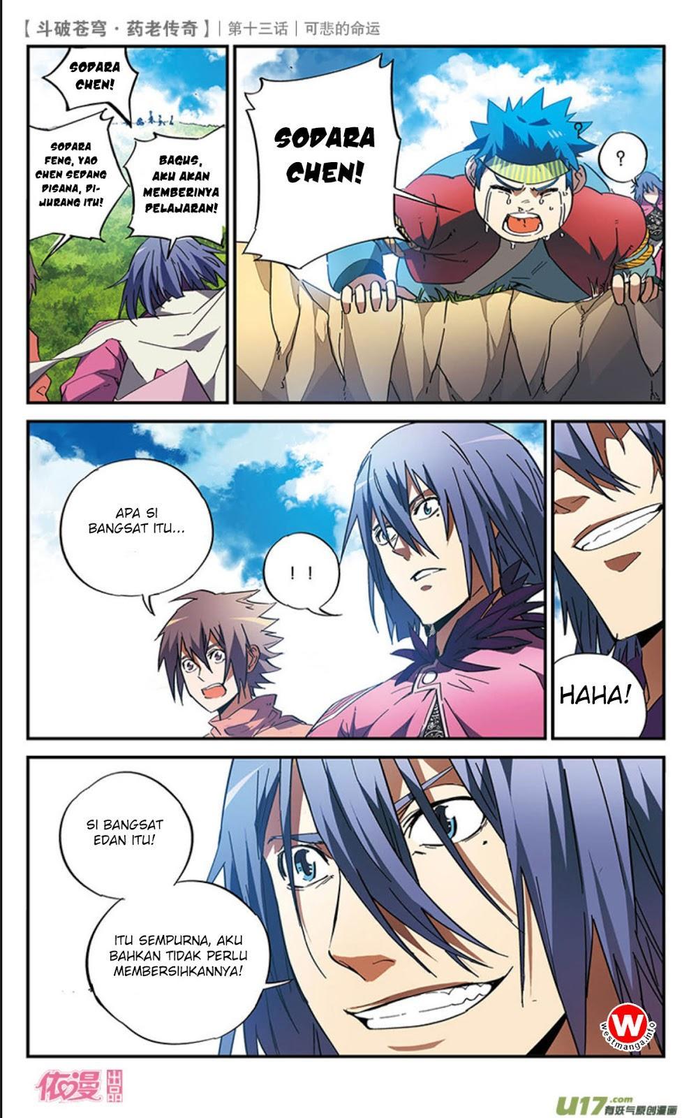 Battle Through the Heavens Prequel Bab 13 halaman 17