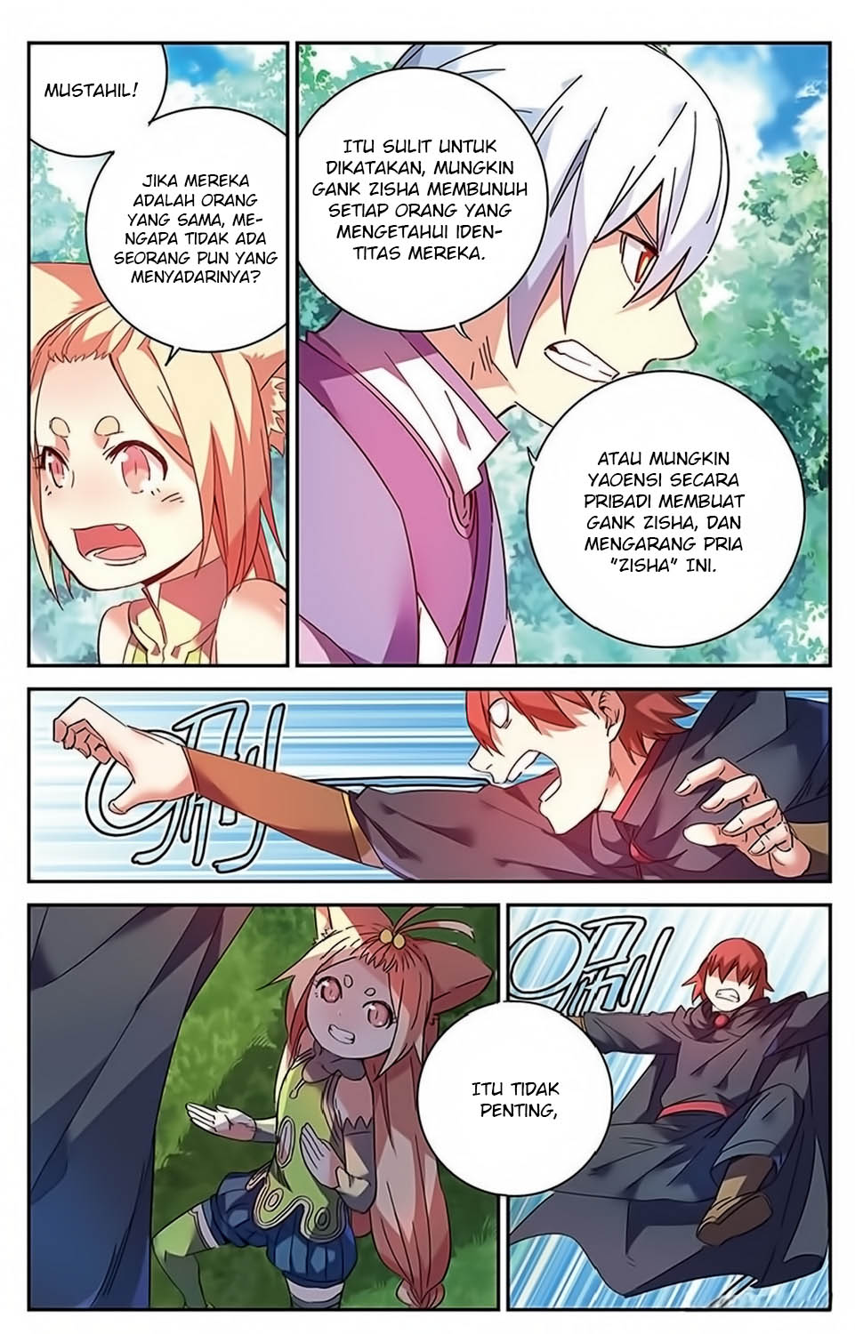 Battle Through the Heavens Prequel chapter 48 halaman 4