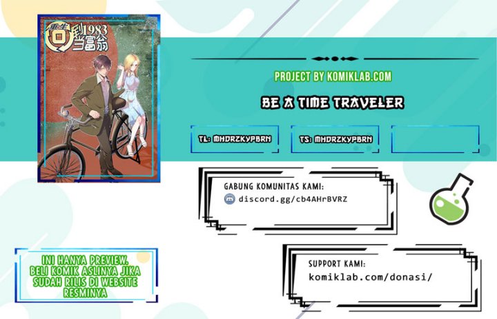 Be A Time Traveler chapter 03 halaman 1