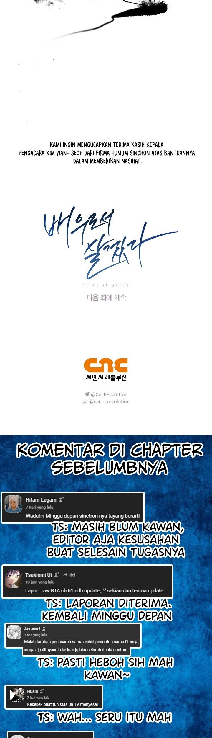 Be the Actor chapter 61 halaman 65