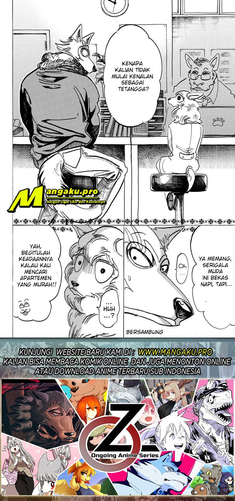 Beastars Bab 100 halaman 21