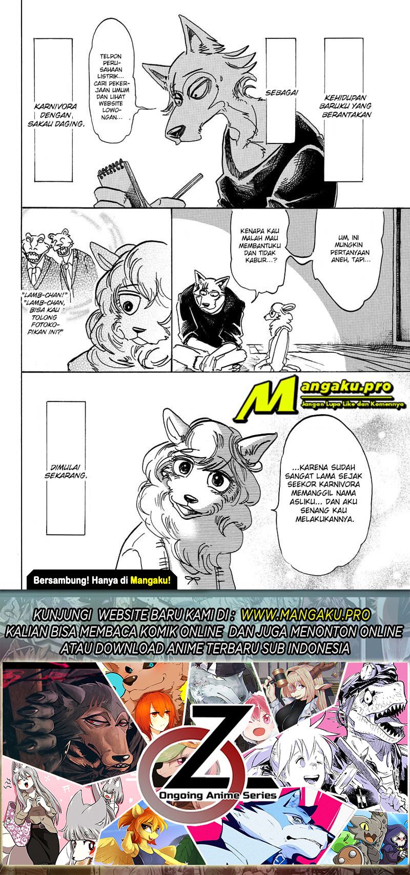 Beastars Bab 101 halaman 20