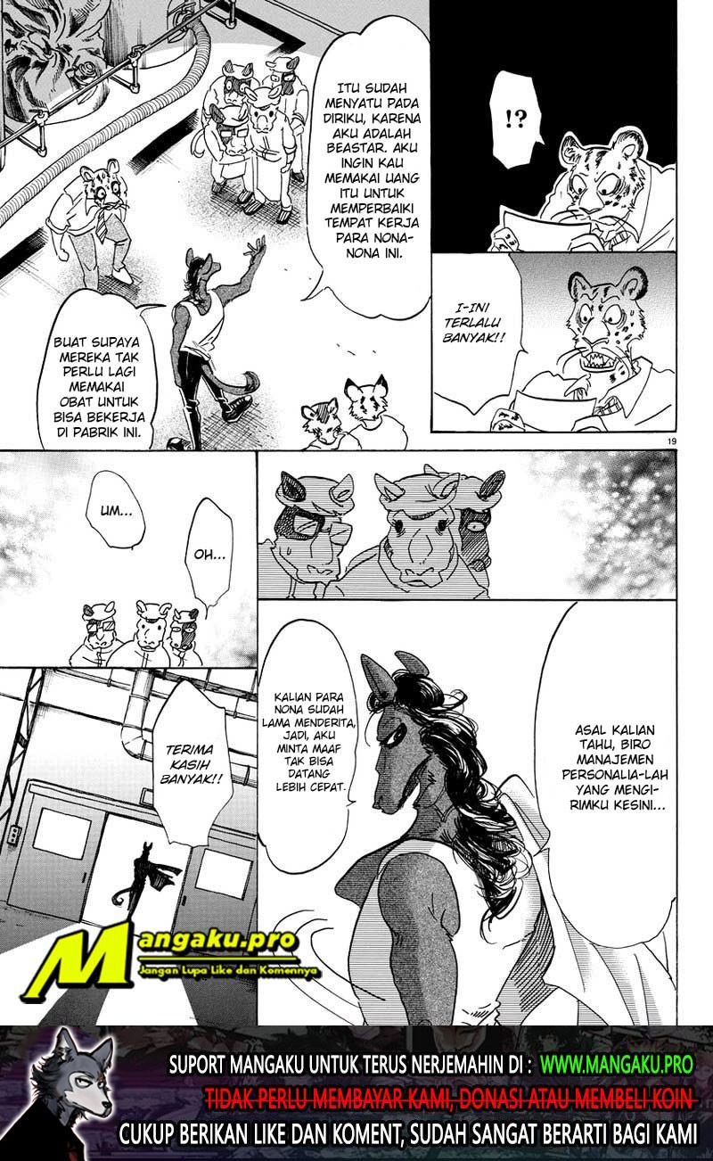 Beastars Bab 102 halaman 19