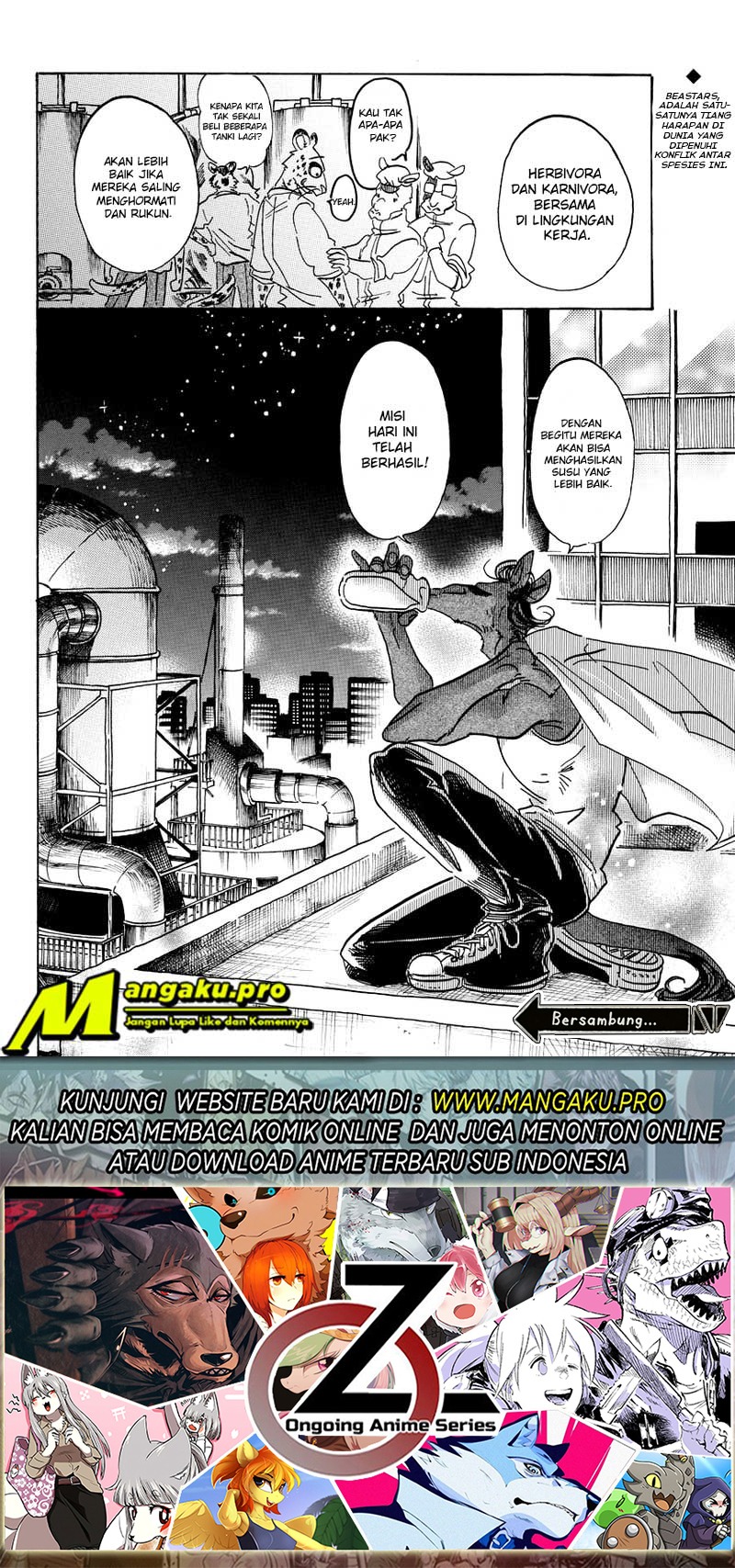 Beastars Bab 102 halaman 20