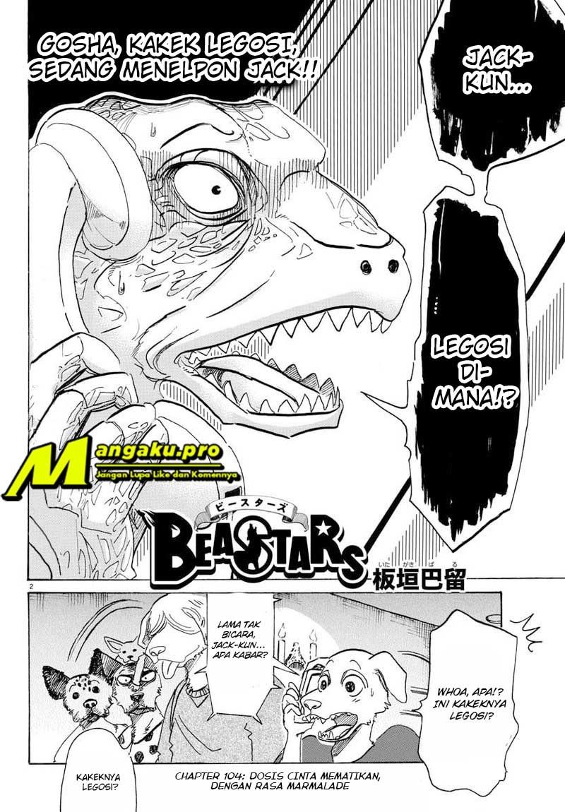 Beastars Bab 104 halaman 3