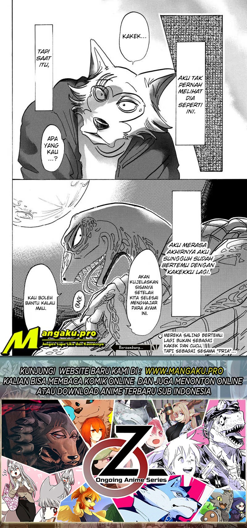 Beastars Bab 106 halaman 21