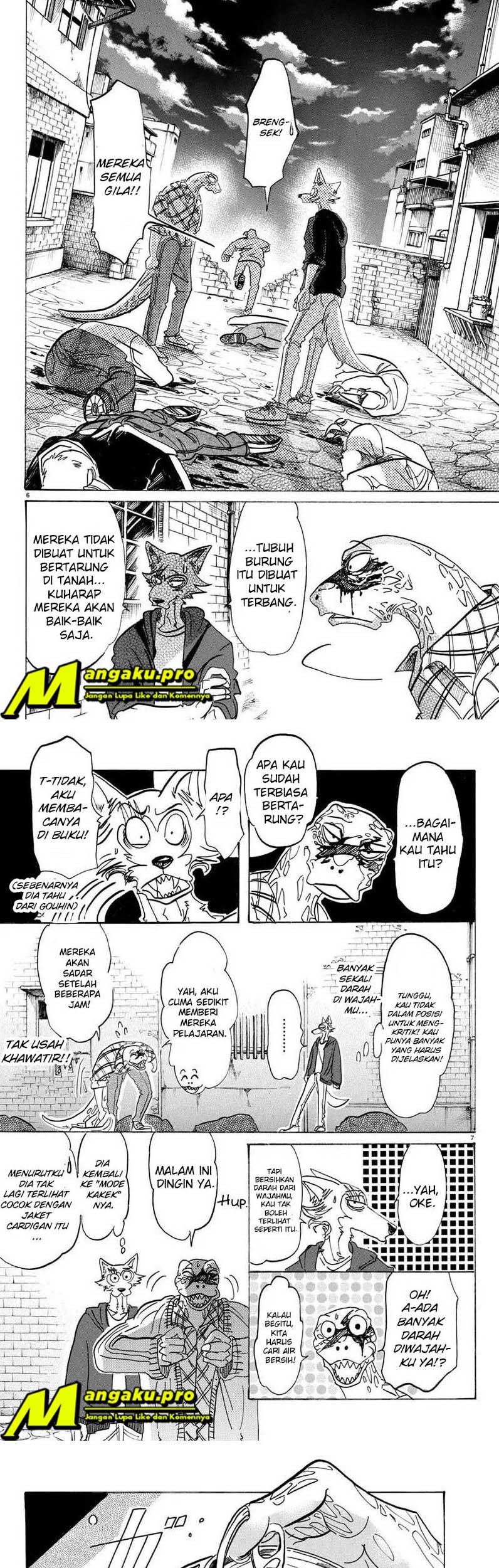 Beastars Bab 107 halaman 4