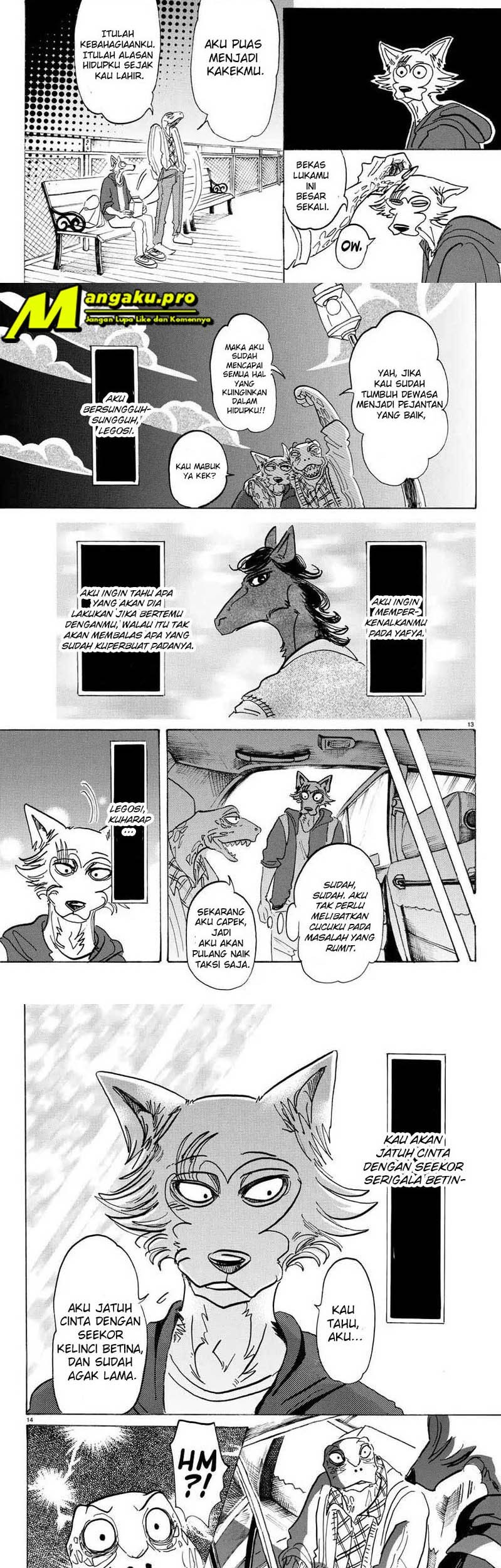 Beastars Bab 107 halaman 8