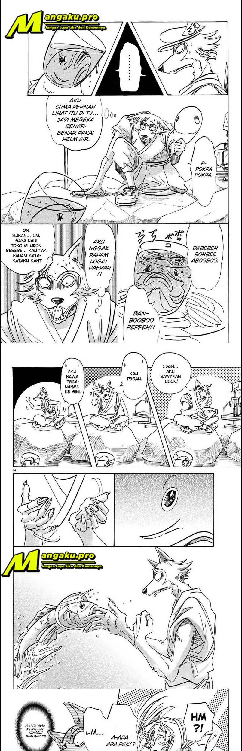Beastars Bab 108 halaman 8
