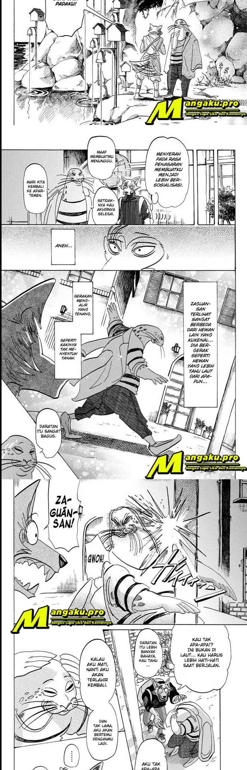 Beastars Bab 109 halaman 3