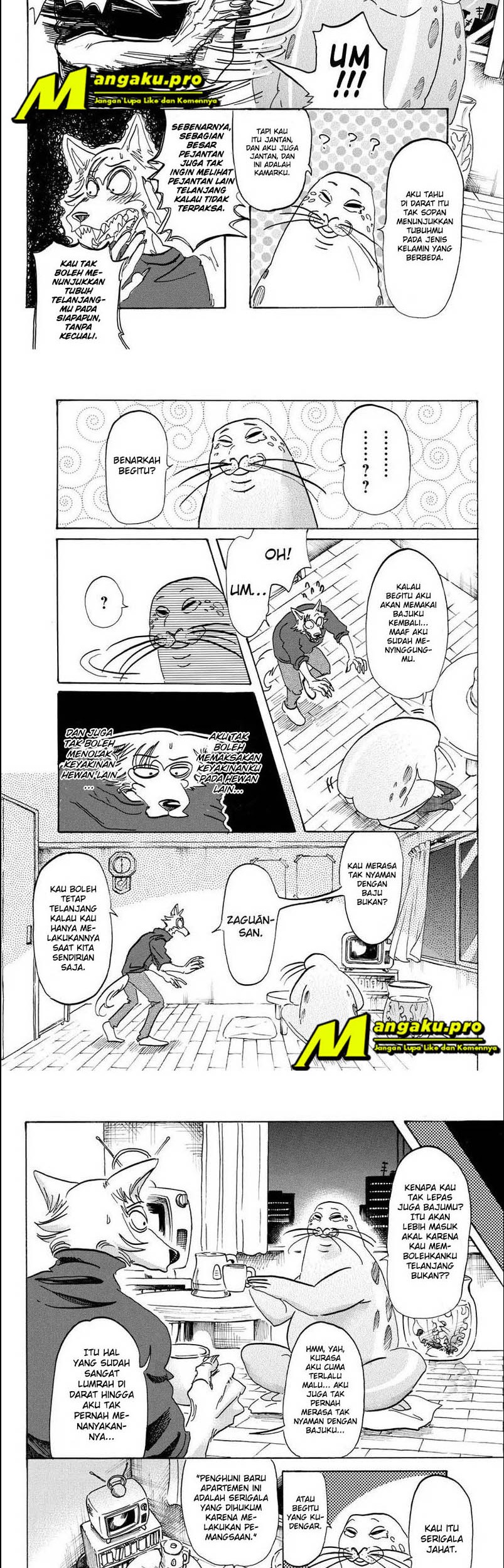 Beastars Bab 109 halaman 8